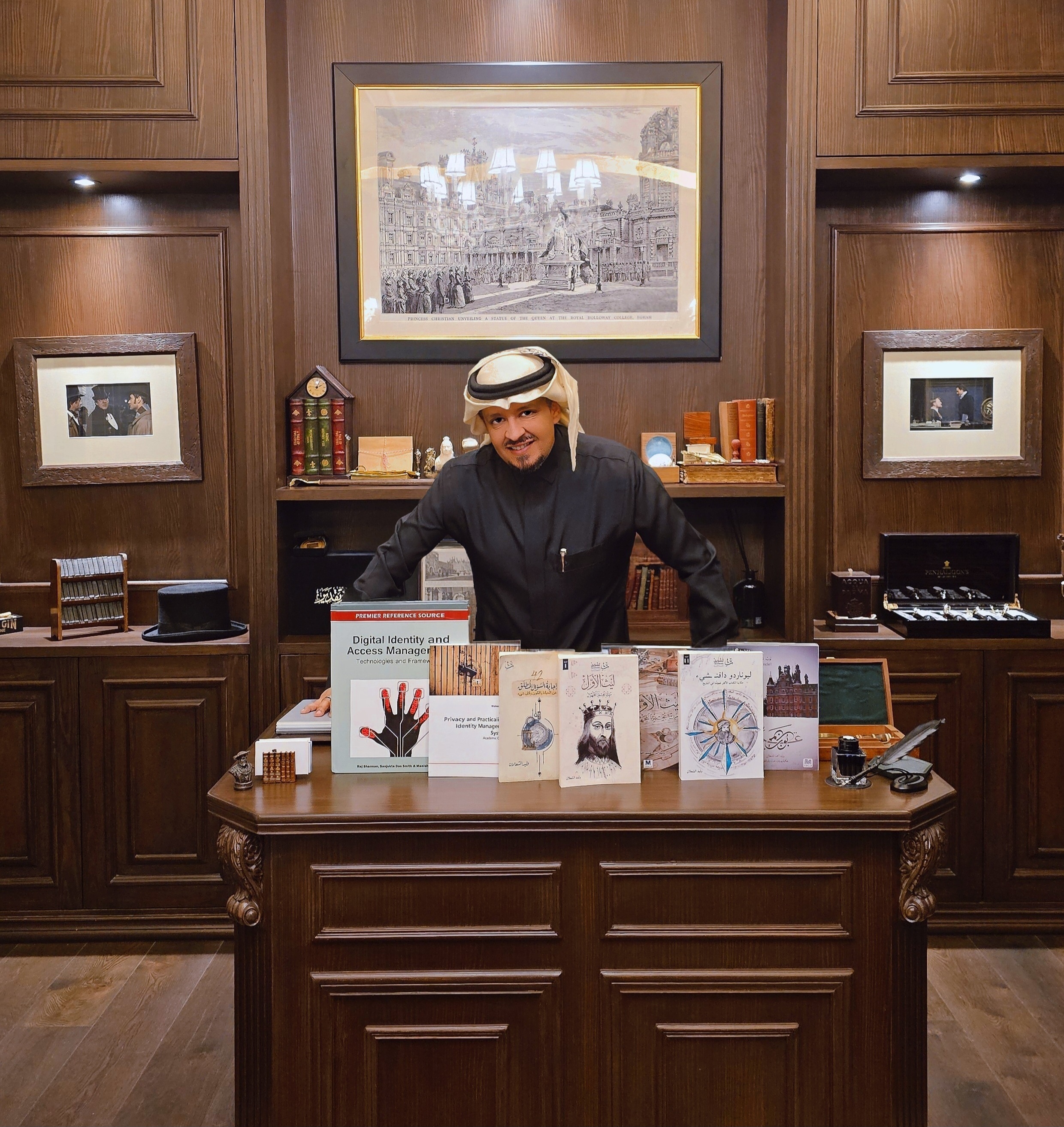 Books, writing and collected objects